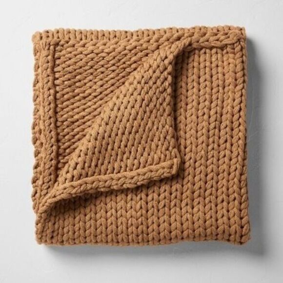 Casaluna Other - Casaluna - 50"x70" Oversized Solid Bed Throw Warm Brown - Cas Brown
